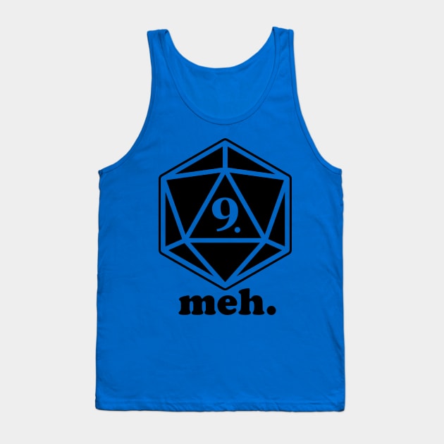 Meh Tank Top by Fighter Guy Studios